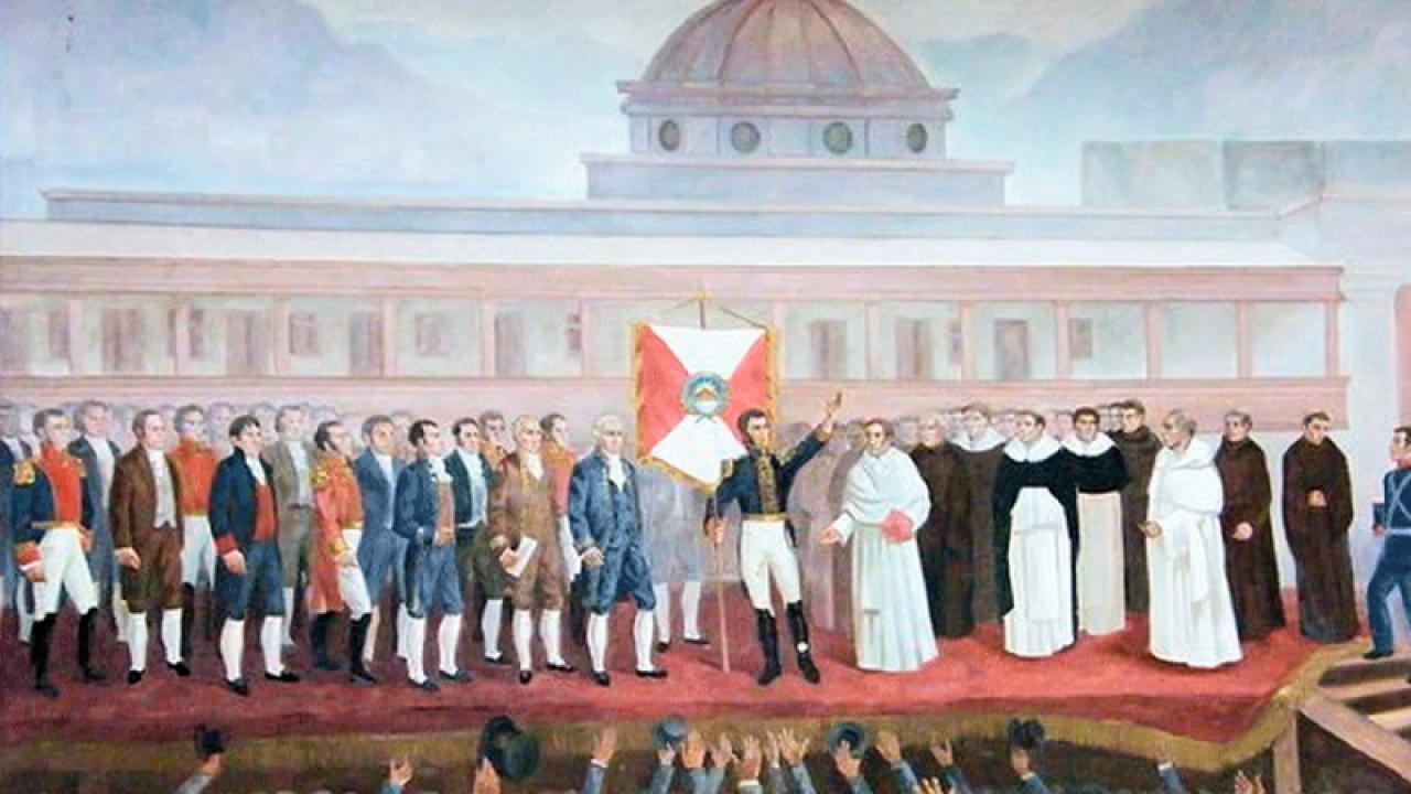 ভেনেজুয়েলা স্পেনের শাসনের বিরুদ্ধে স্বাধীনতা ঘোষণা করে