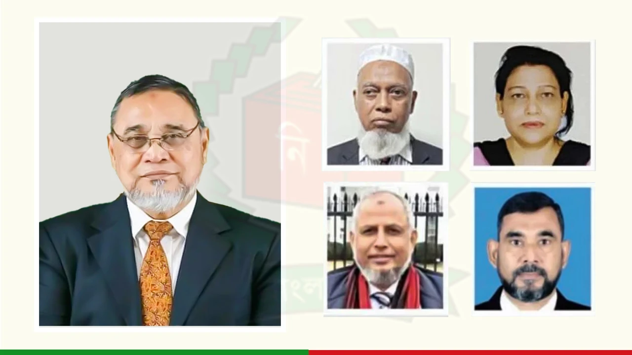 সিইসি ও চার নির্বাচন কমিশনার শপথ নেবেন কাল