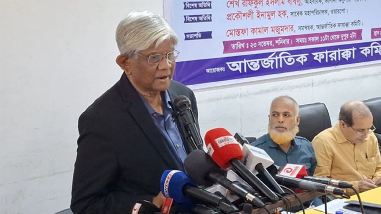 ভারতের কোনো যুক্তিই নেই আমাদেরকে পানি না দেওয়ার: অর্থ উপদেষ্টা