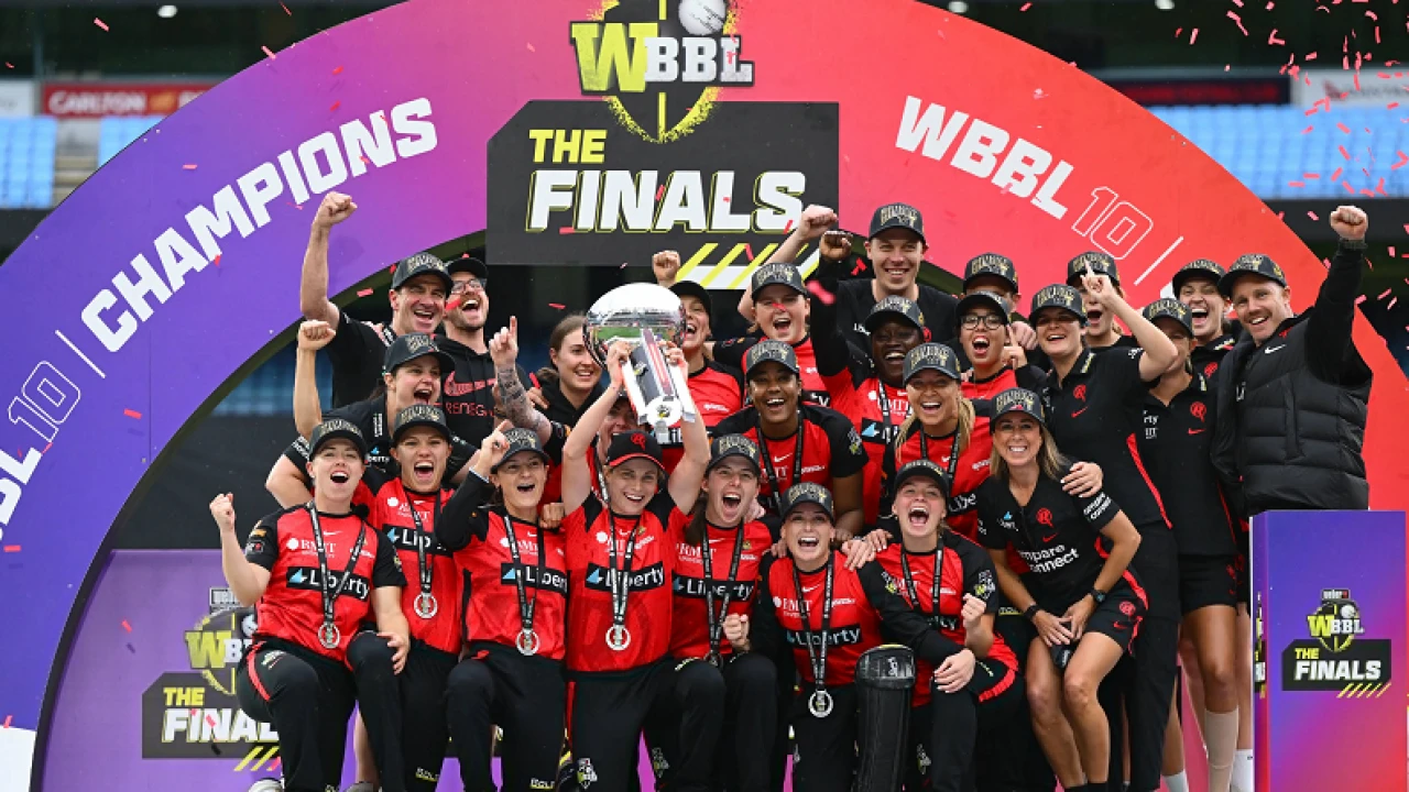 নারী বিগ ব্যাশে চ্যাম্পিয়ন মেলবোর্ন রেনেগেডস