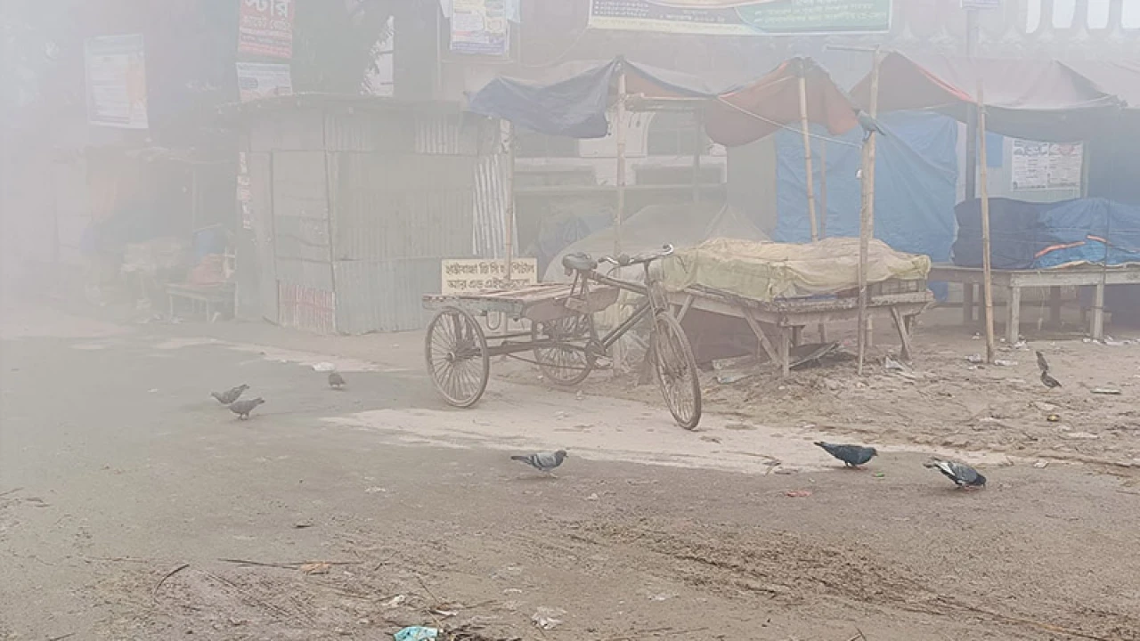 লালমনিরহাটে ঘন কুয়াশায় বাড়ছে শীতের প্রকোপ