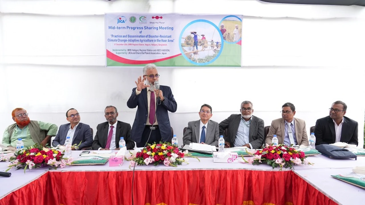 ‘হাওরের ধান বাঁচাতে সবার সম্মিলিত উদ্যোগ প্রয়োজন’