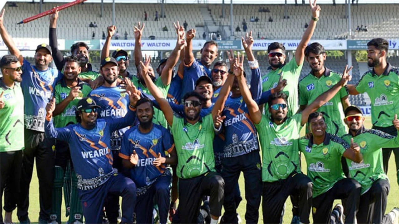 ঢাকা মহানগরকে হারিয়ে শিরোপা জিতল রংপুর