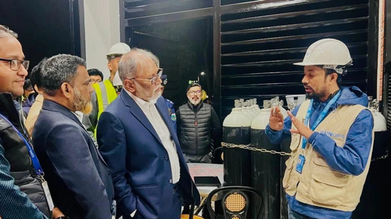 পিএসএ প্লান্ট পরিদর্শন করলেন প্রধান উপদেষ্টার বিশেষ সহকারী