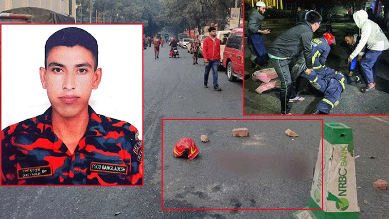 ট্রাকচাপায় আহত সেই ফায়ার সার্ভিস কর্মীর মৃত্যু