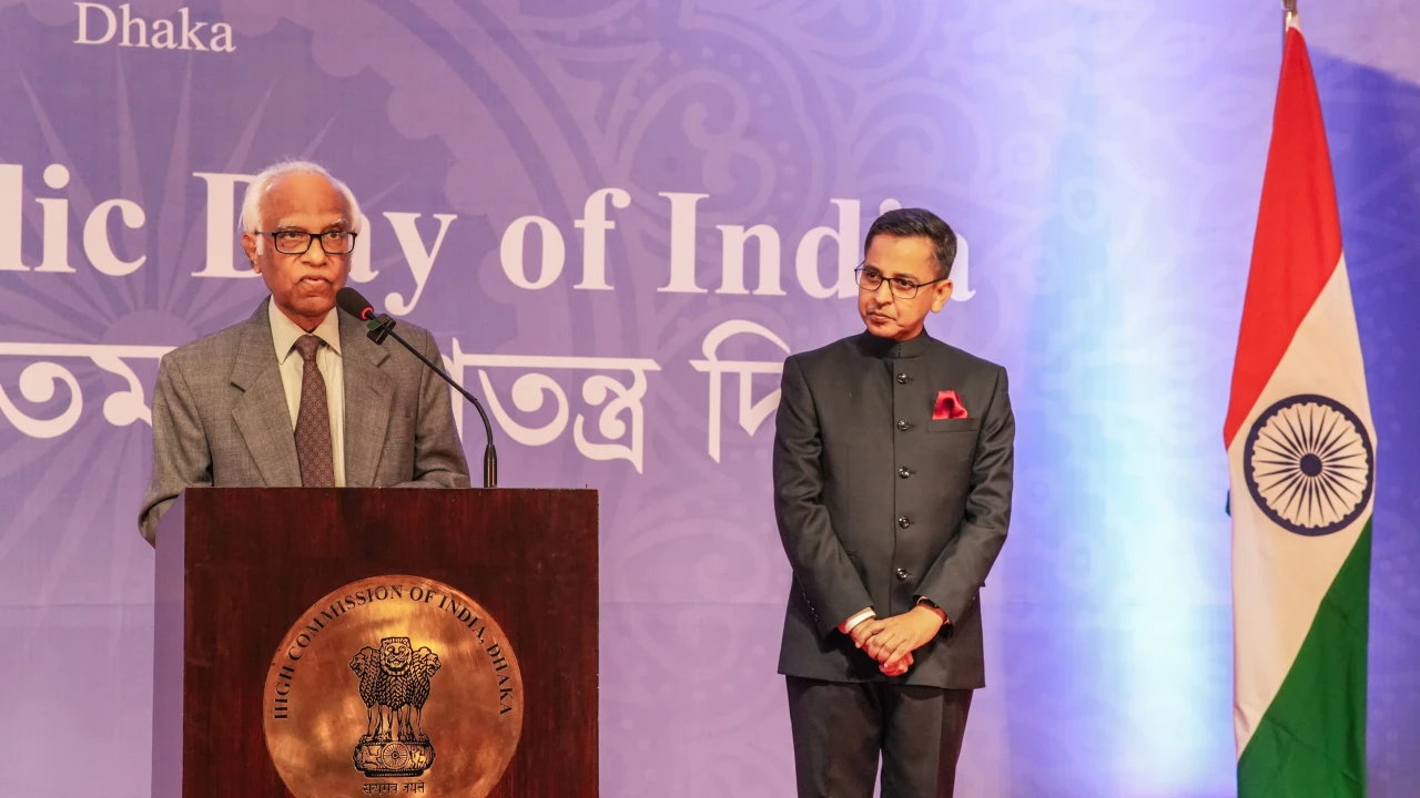 ঢাকায় ভারতের ৭৬তম প্রজাতন্ত্র দিবস উদযাপন