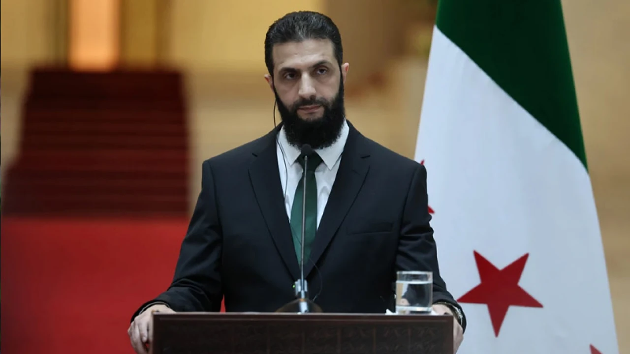 আহমেদ আল-শারাকে সিরিয়ার অন্তর্বর্তী প্রেসিডেন্ট ঘোষণা