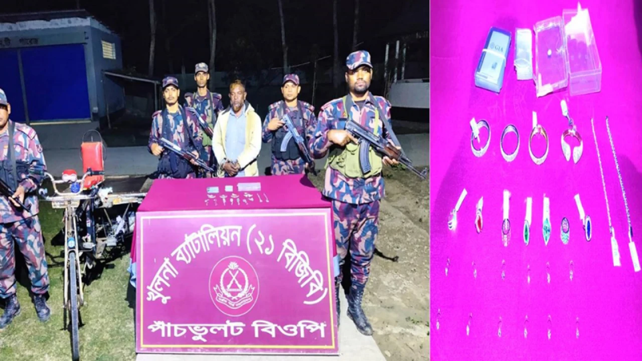 শার্শা সীমান্ত থেকে ১০ কোটি টাকার ডায়মন্ড জব্দ