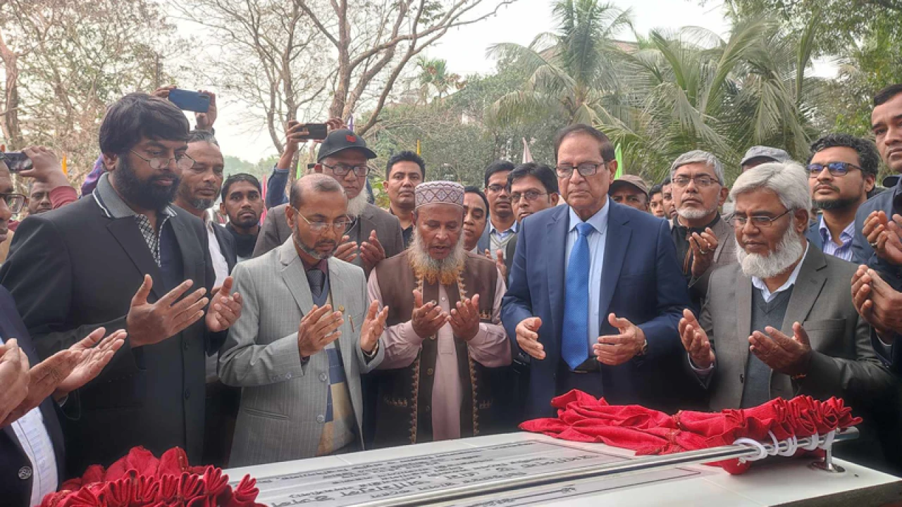 শাবিপ্রবিতে ১ হাজার আসন বিশিষ্ট ২টি হলের ভিত্তিপ্রস্তর উদ্বোধন