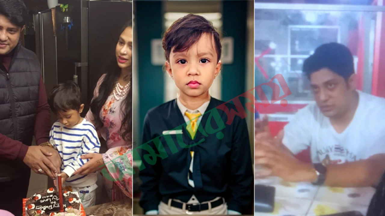 অবশেষে স্বামী-সন্তানকে নিয়ে প্রকাশ্যে চিত্রনায়িকা পপি