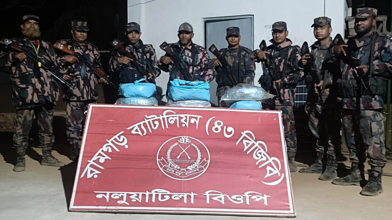 সীমান্তে ভারতীয় গাজা ও সিগারেট জব্দ