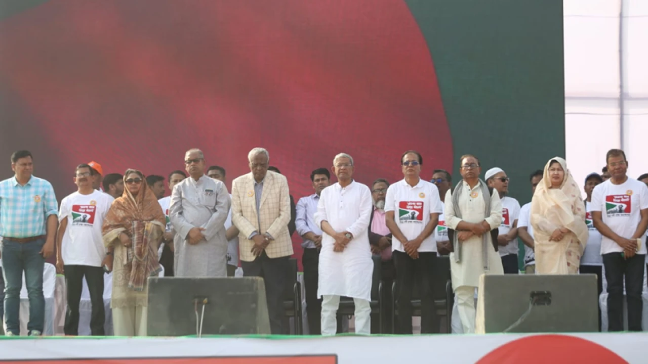 ‘জাগো বাহে, তিস্তা বাঁচাই’ কর্মসূচির উদ্বোধন করলেন মির্জা ফখরুল