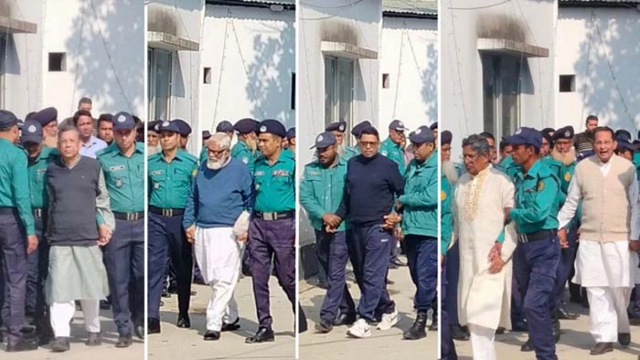 ট্রাইব্যুনালে আনা হলো সাবেক মন্ত্রী-প্রতিমন্ত্রীসহ ১৬ জনকে