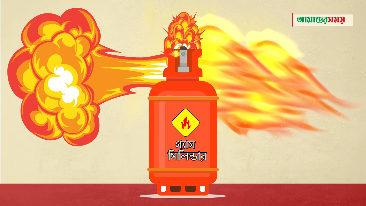 সাভারে গ্যাস সিলিন্ডার বিস্ফোরণে শিশুসহ দগ্ধ ৭