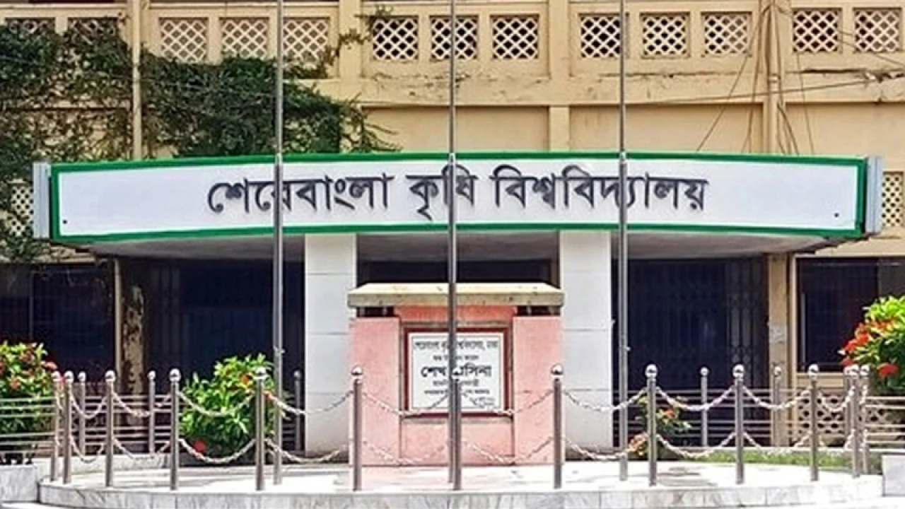 শেকৃবিতে গভীর রাতে র‍্যাগিং, ভুক্তভোগীদের উদ্ধার করলেন উপাচার্য