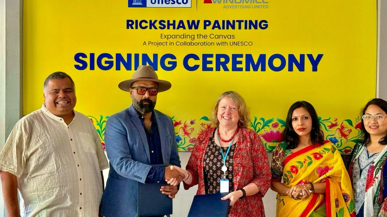 ইউনেস্কো ও উইন্ডমিল অ্যাডভার্টাইজিং লিমিটেডের সমঝোতা চুক্তি সই