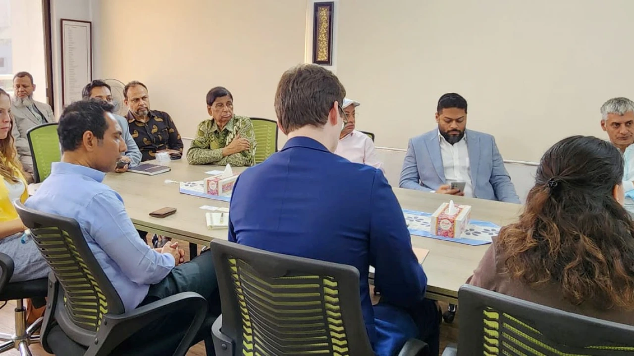 নরওয়ের ডেপুটি হেড অব মিশনের আরএএস প্রযু্ক্তি বিষয়ে আলোচনা