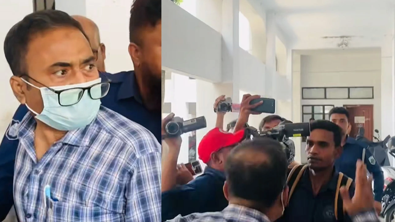 আদালতে সাংবাদিকদের ওপর হামলা করলেন সাবেক এসপি