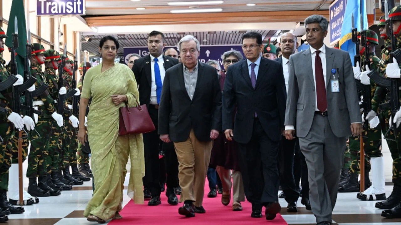 ঢাকা ছাড়লেন জাতিসংঘ মহাসচিব