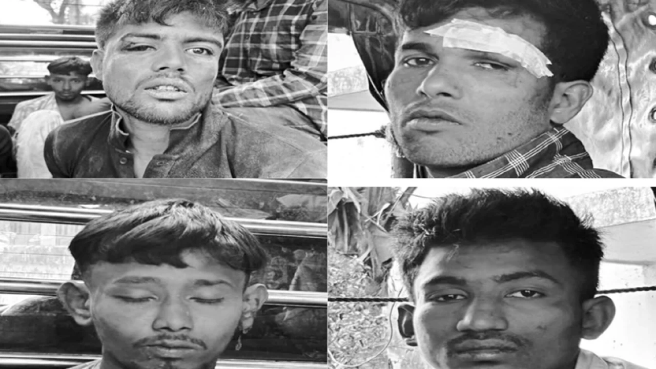 শিবচরে ডাকাত সন্দেহে ৪ জনকে গণপিটুনি