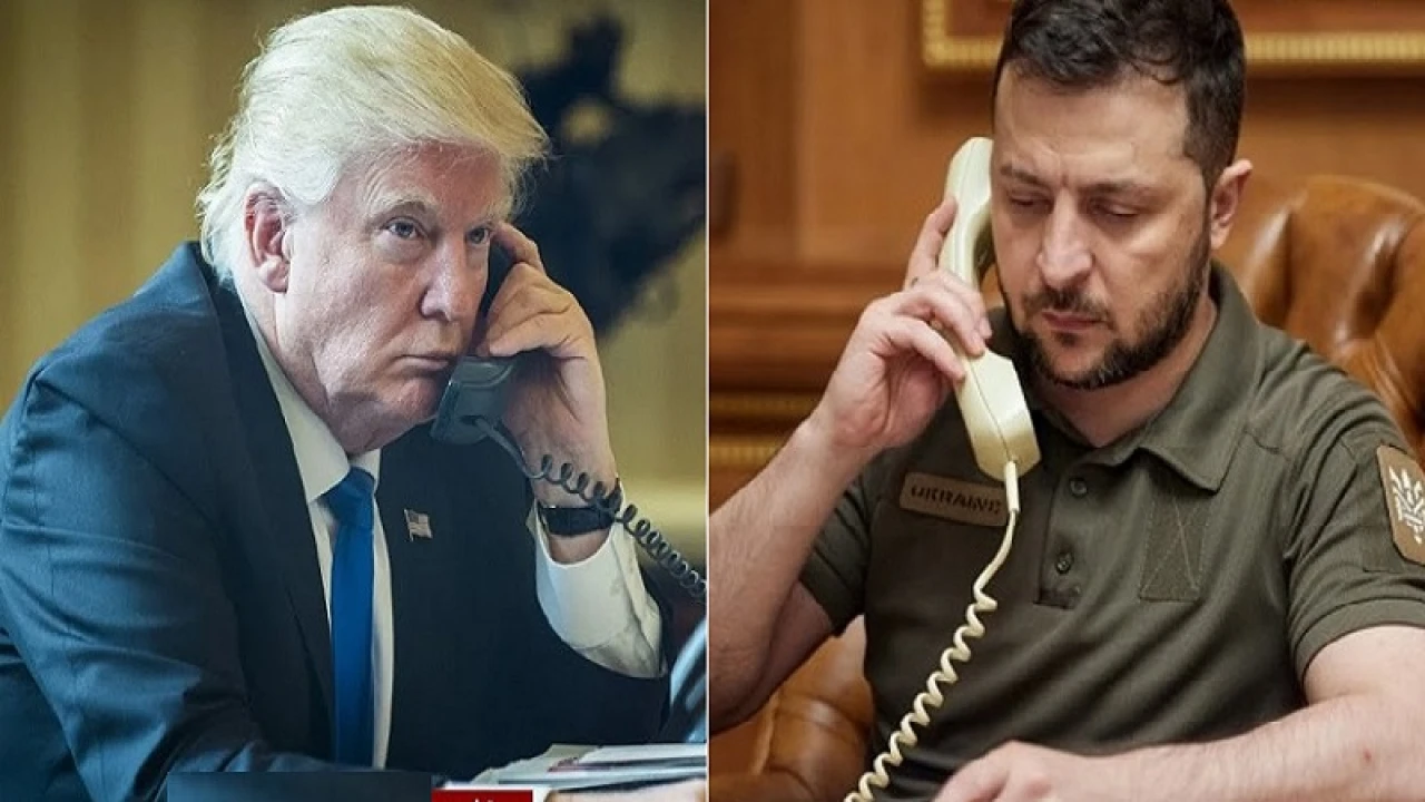 ট্রাম্পকে যুদ্ধ বন্ধে কাজ করার প্রতিশ্রুতি দিলেন জেলেনস্কি