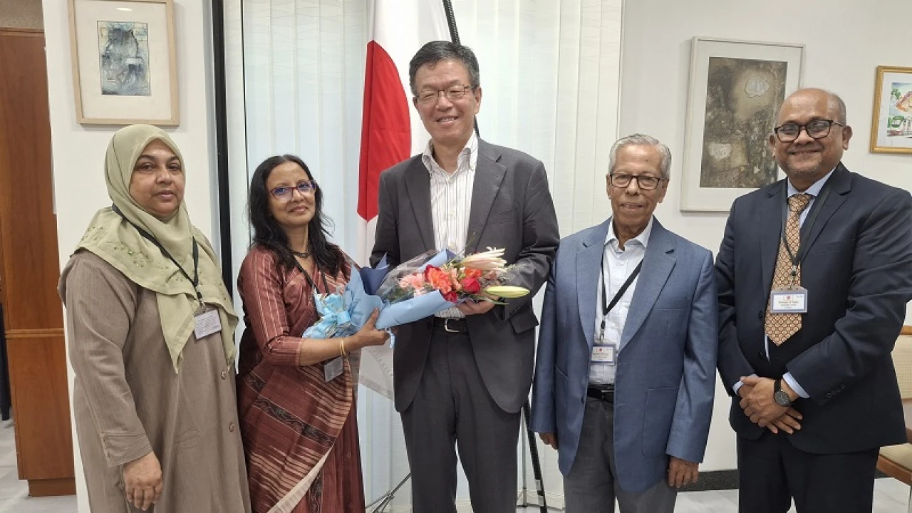 জাপানি রাষ্ট্রদূতের সঙ্গে বিআইএ’র প্রতিনিধি দলের সাক্ষাৎ