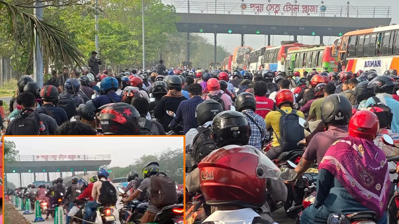 স্বস্তিতে পার হচ্ছে পদ্মা সেতু দিয়ে, নেই ভোগান্তি