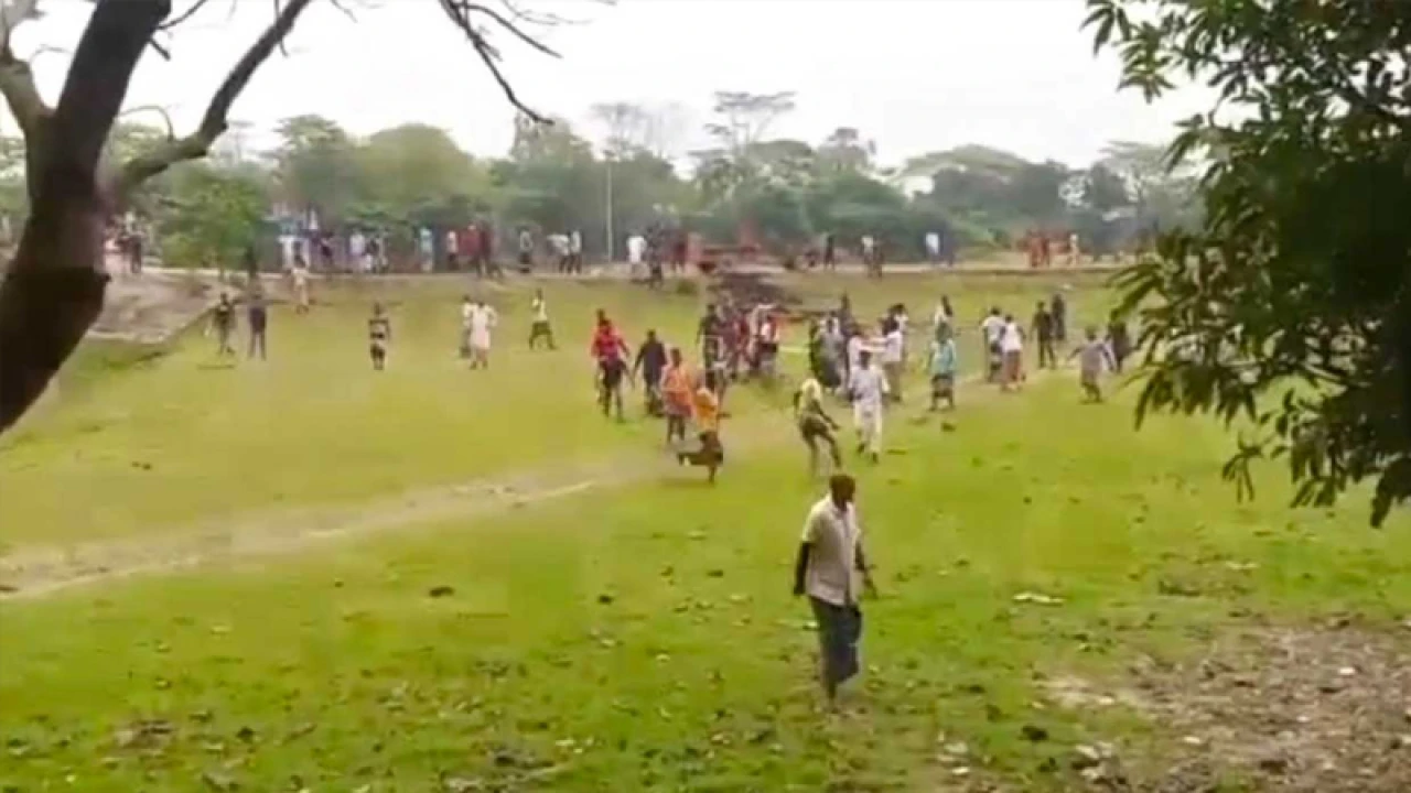 শান্তিগঞ্জে জমি নিয়ে সংঘর্ষ, আহত ১০