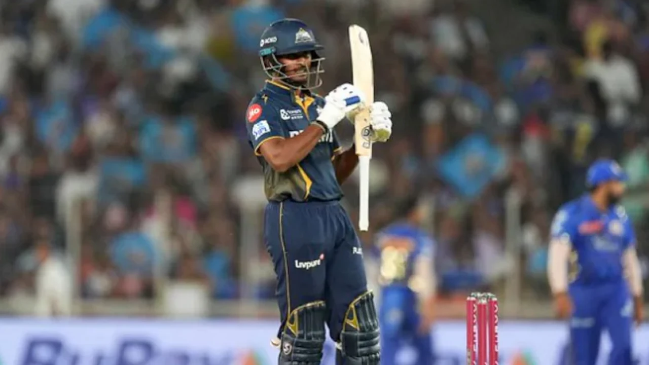 প্রথম ভারতীয় হিসেবে আইপিএলে সুদর্শনের রেকর্ড