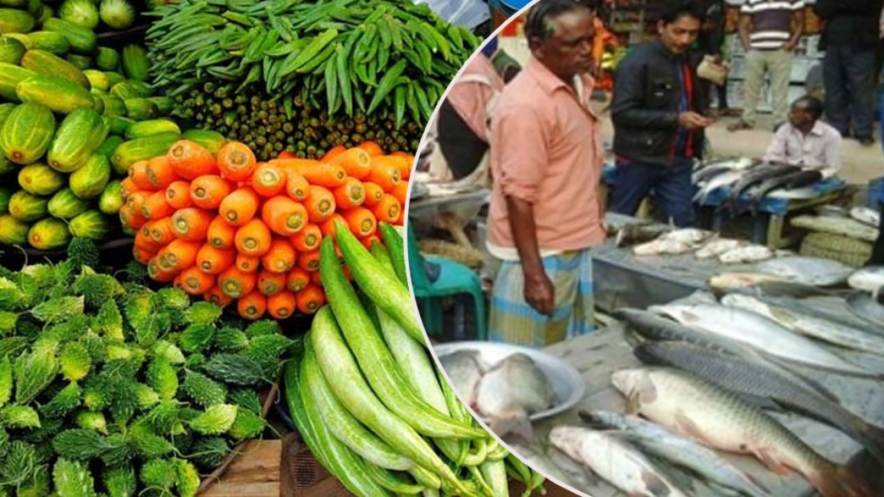 মাছ ও সবজির দাম হঠাৎ চড়া