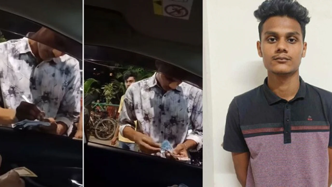 গাড়িতে চাঁদাবাজি করে ভাইরাল যুবক রিমান্ডে