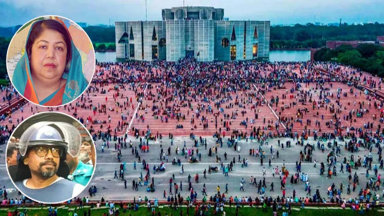 সংসদ ভবনে পালিয়ে ছিলেন শিরীন শারমিন-পলকসহ ১২ জন