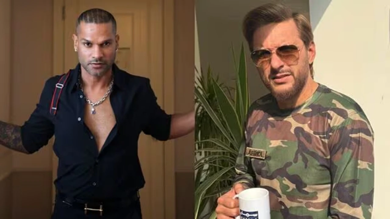 যুদ্ধের আবহের মাঝেই ধাওয়ানকে চায়ের দাওয়াত দিলেন আফ্রিদি