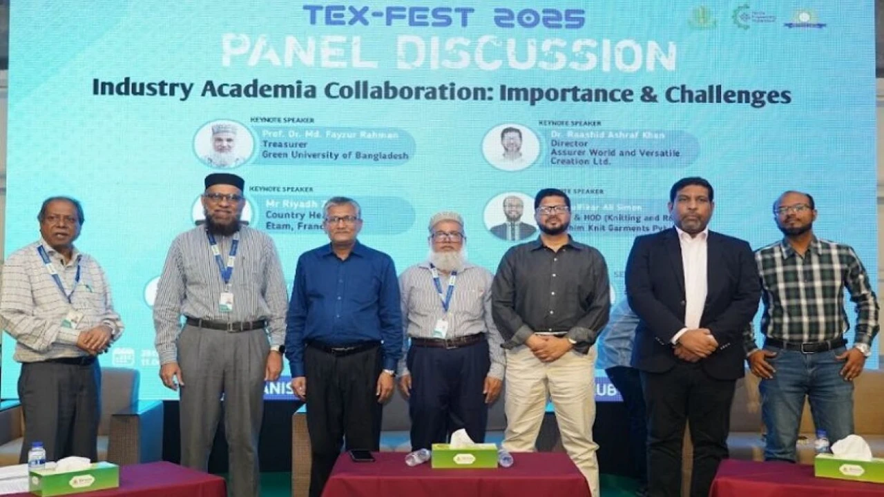 গ্রিন ইউনিভার্সিটিতে দুই দিনব্যাপী বর্ণিল টেক্স ফেস্ট ২০২৫ উদযাপন