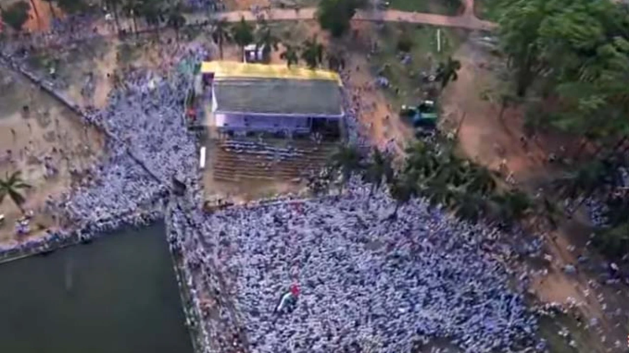 সোহরাওয়ার্দী উদ্যানে হেফাজতের মহাসমাবেশ