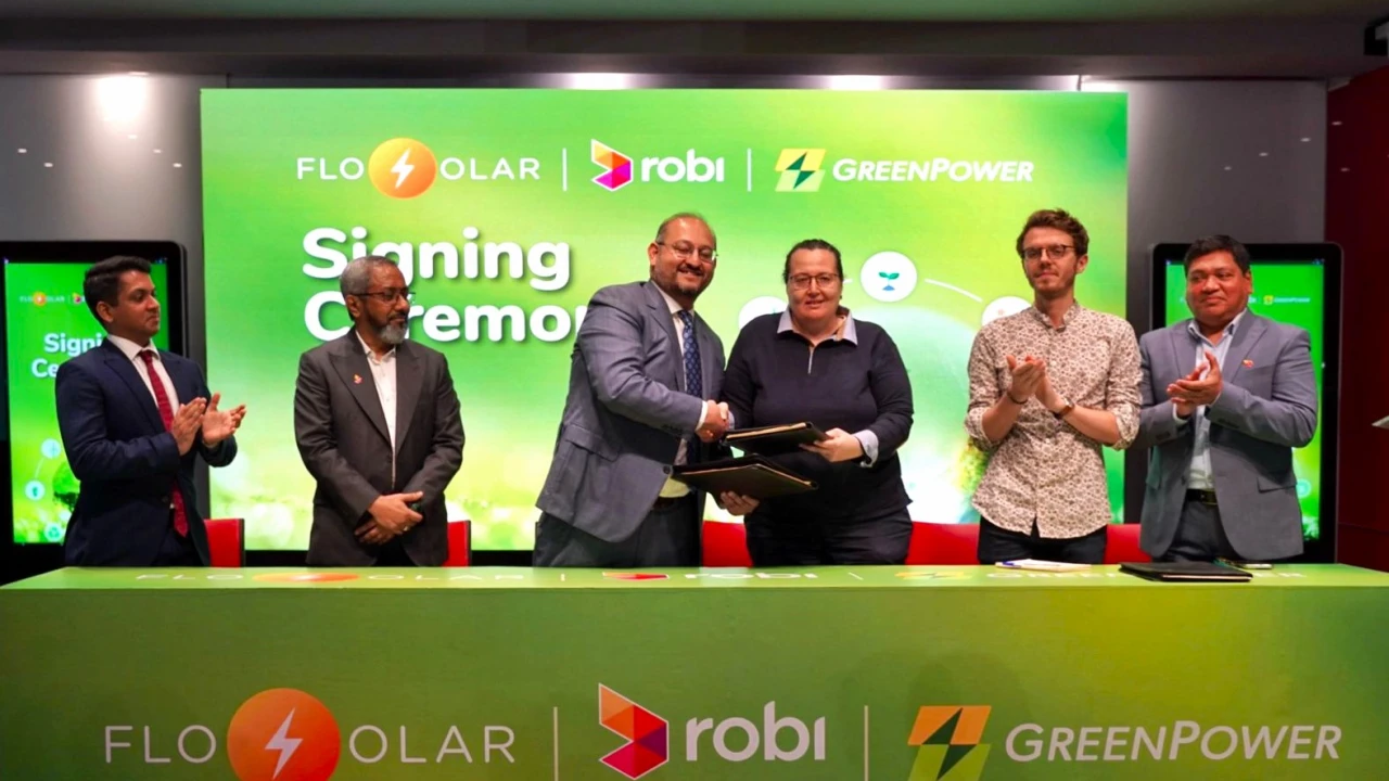 ১০০ মেগাওয়াট সৌর প্ল্যান্ট স্থাপন করবে রবি: ত্রিপক্ষীয় চুক্তি স্বাক্ষর