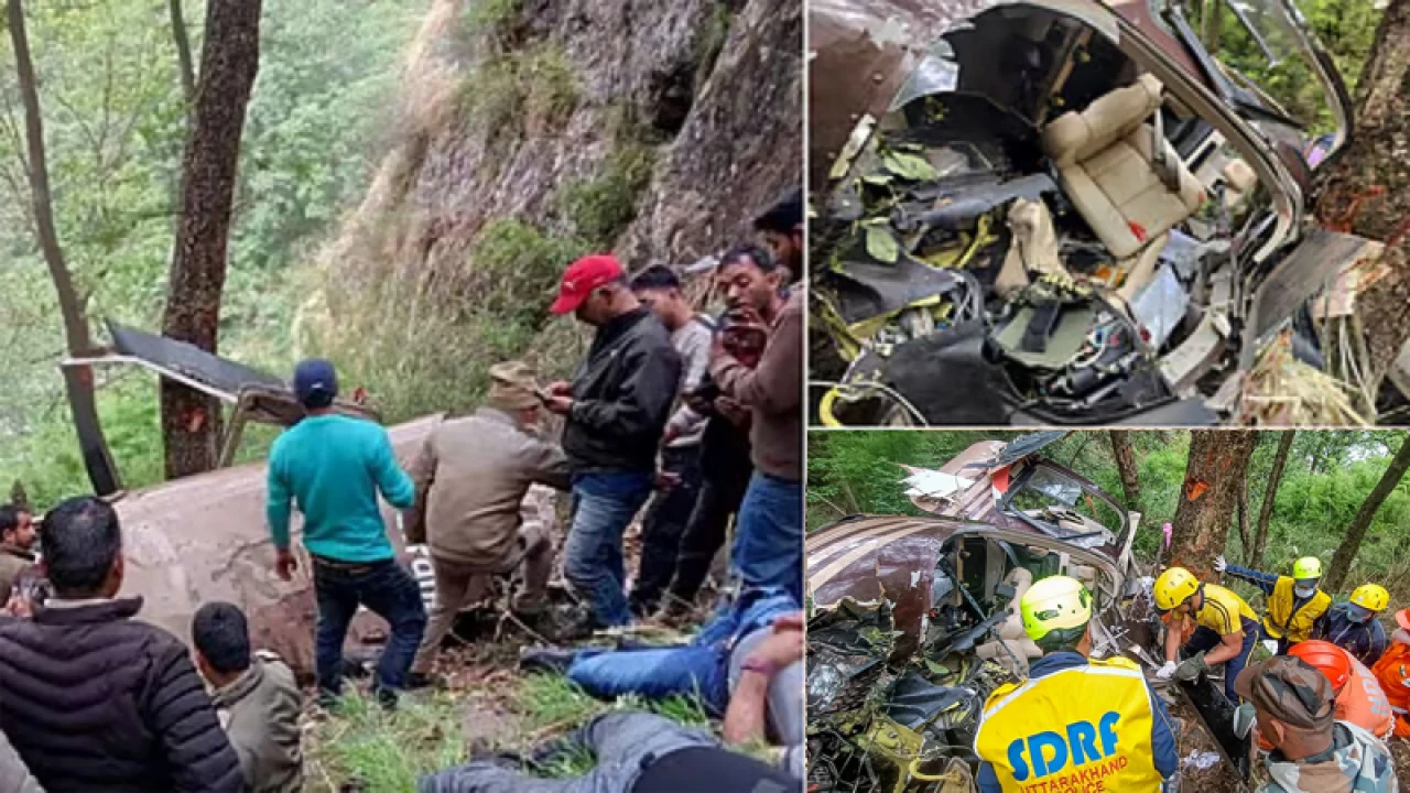 ভারতে হেলিকপ্টার বিধ্বস্ত, ৫ নারীসহ পাইলট নিহত