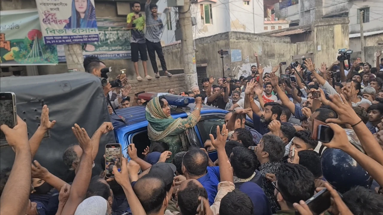 নারায়ণগঞ্জের সাবেক মেয়র আইভী গ্রেপ্তার