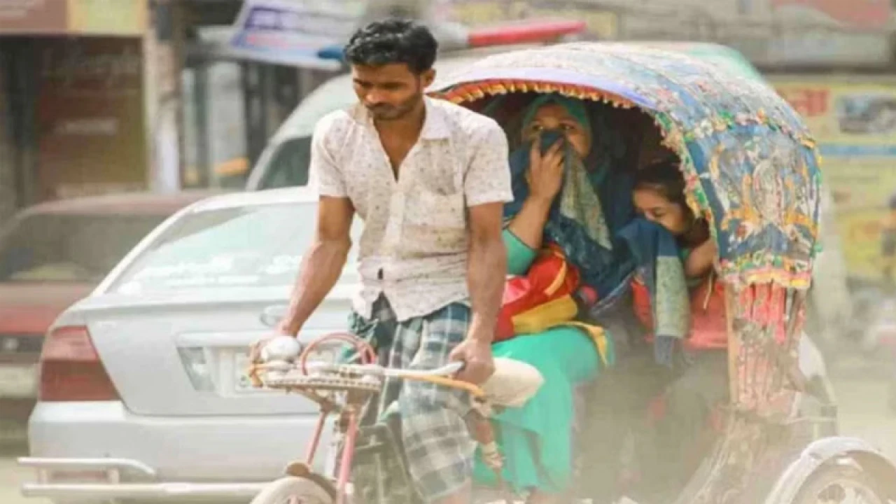  দূষিত বাতাসের শহরের তালিকায় ঢাকার অবস্থান কোথায়?