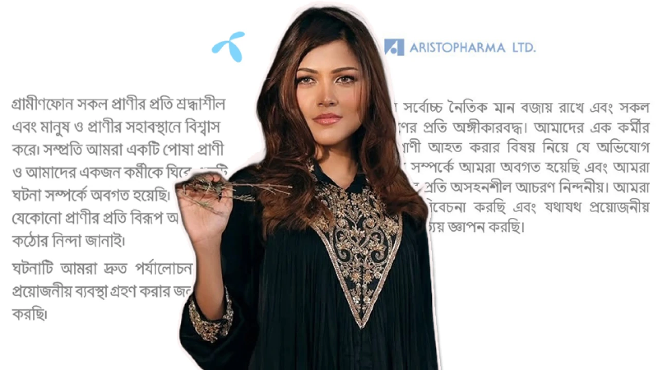 বিড়ালকে মারধরের অভিযোগ পিয়ার, গ্রামীণফোন ও এরিস্টোফার্মার দুঃখ প্রকাশ