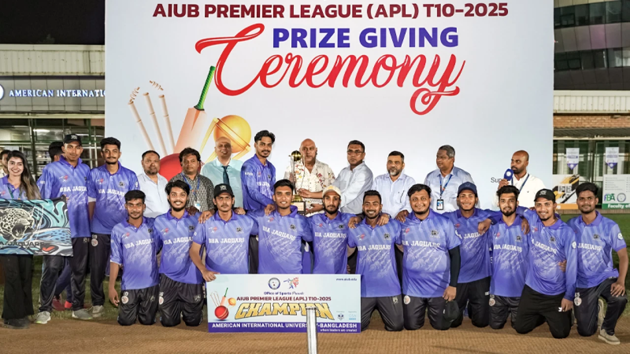 এআইইউবি প্রিমিয়ার লীগ টি-১০ চ্যাম্পিয়নশিপ অনুষ্ঠিত