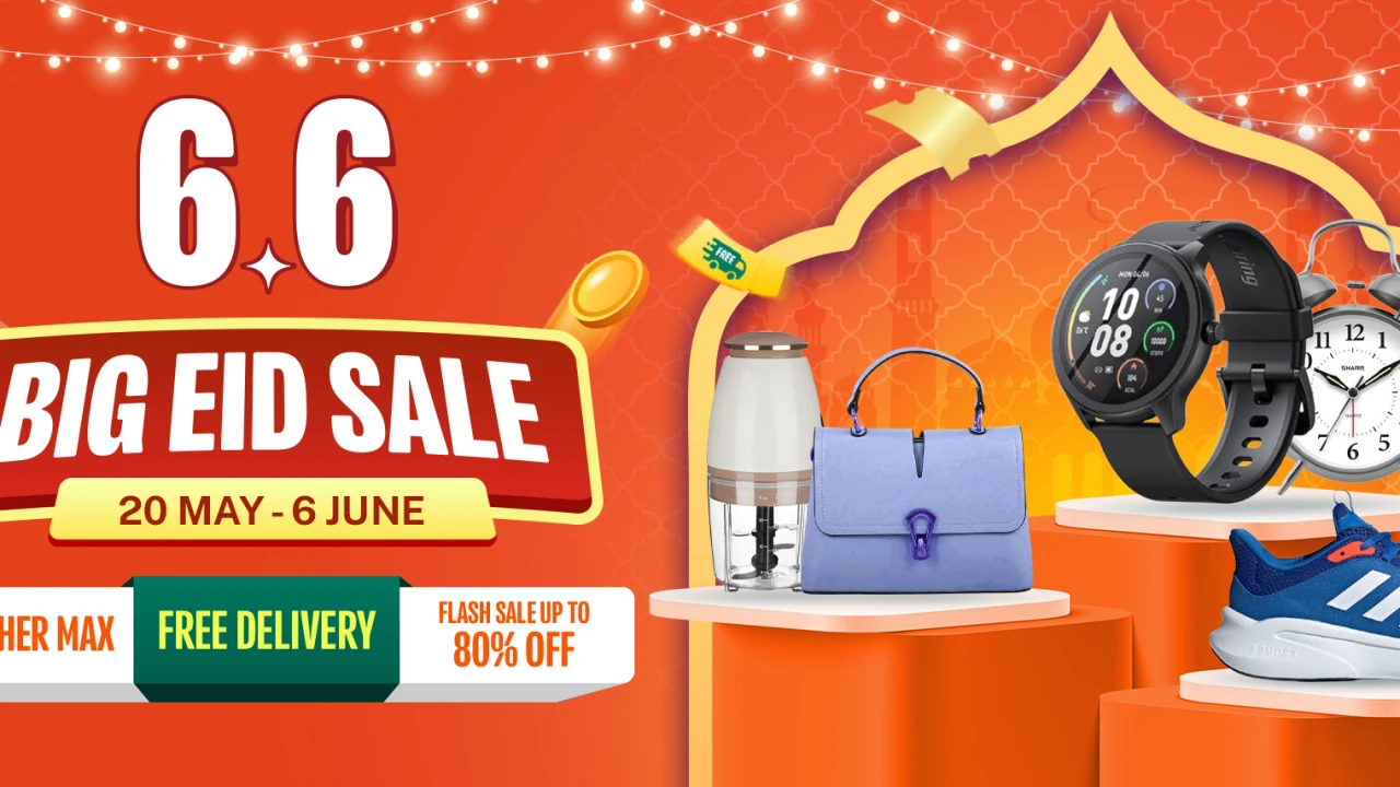 দারাজে শুরু হচ্ছে ৬.৬ বিগ ঈদ সেল 