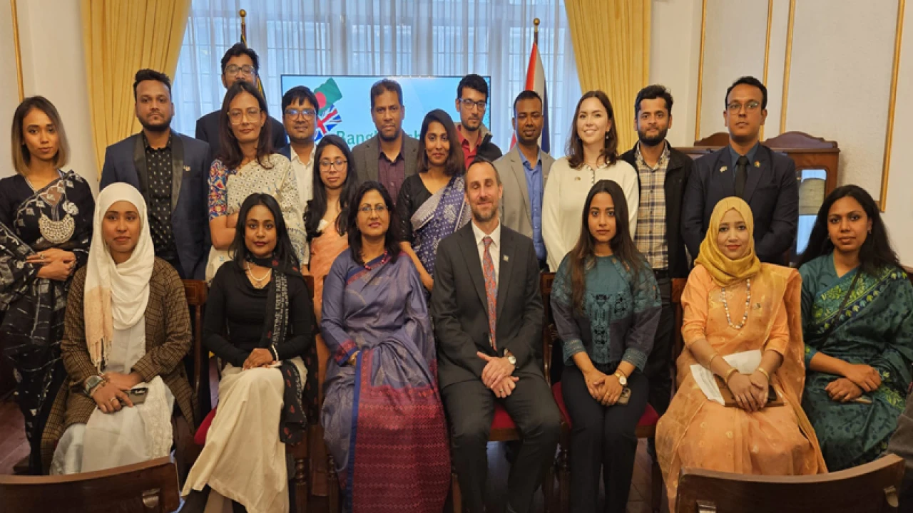 বাংলাদেশের চিভনিং ও কমনওয়েলথ স্কলারদের সংবর্ধনা