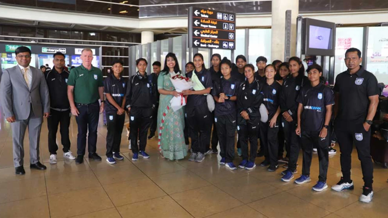 জর্ডানে বাংলাদেশ নারী ফুটবল দল