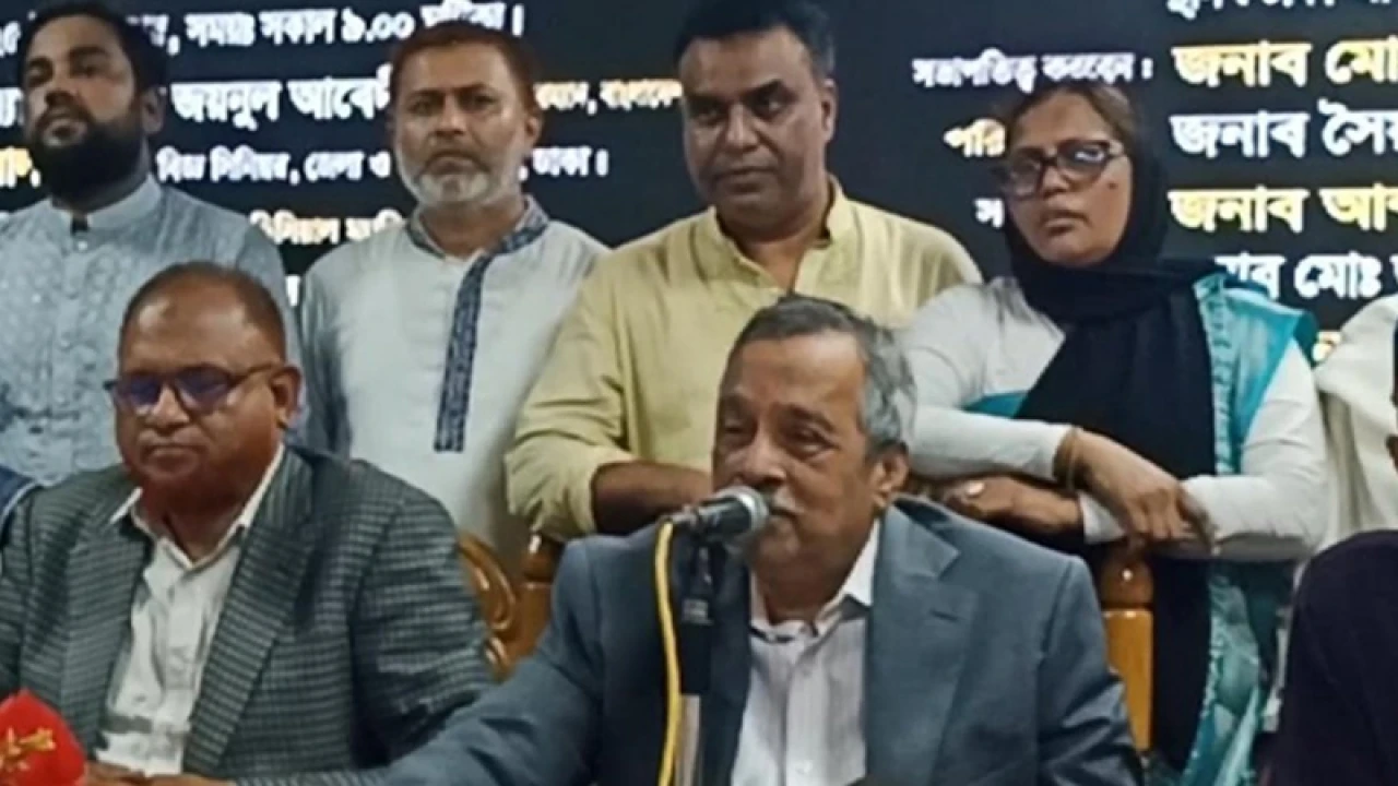 ১০ মাস লাগে না সংস্কার করতে, নির্বাচন দিতে: জয়নুল আবেদীন 