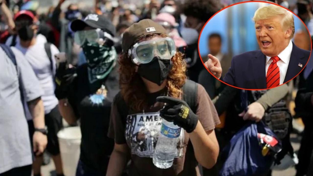 মাস্ক পরলেই গ্রেপ্তার, নির্দেশ ট্রাম্পের