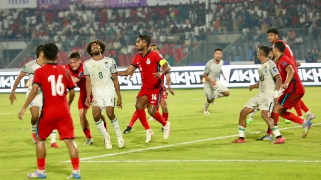 দ্বিতীয়ার্ধে শুরুতেই ফের গোল হজম করল বাংলাদেশ 
