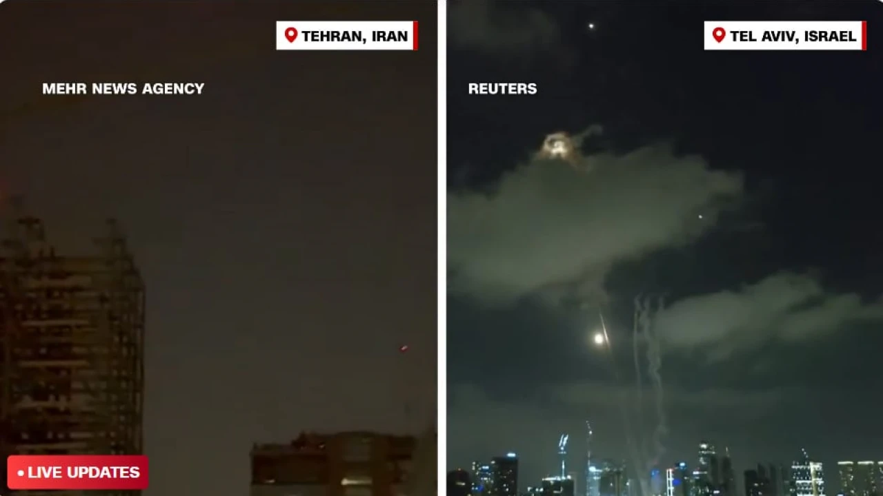 নতুন করে ইসরায়েলে হামলা চালিয়েছে ইরান