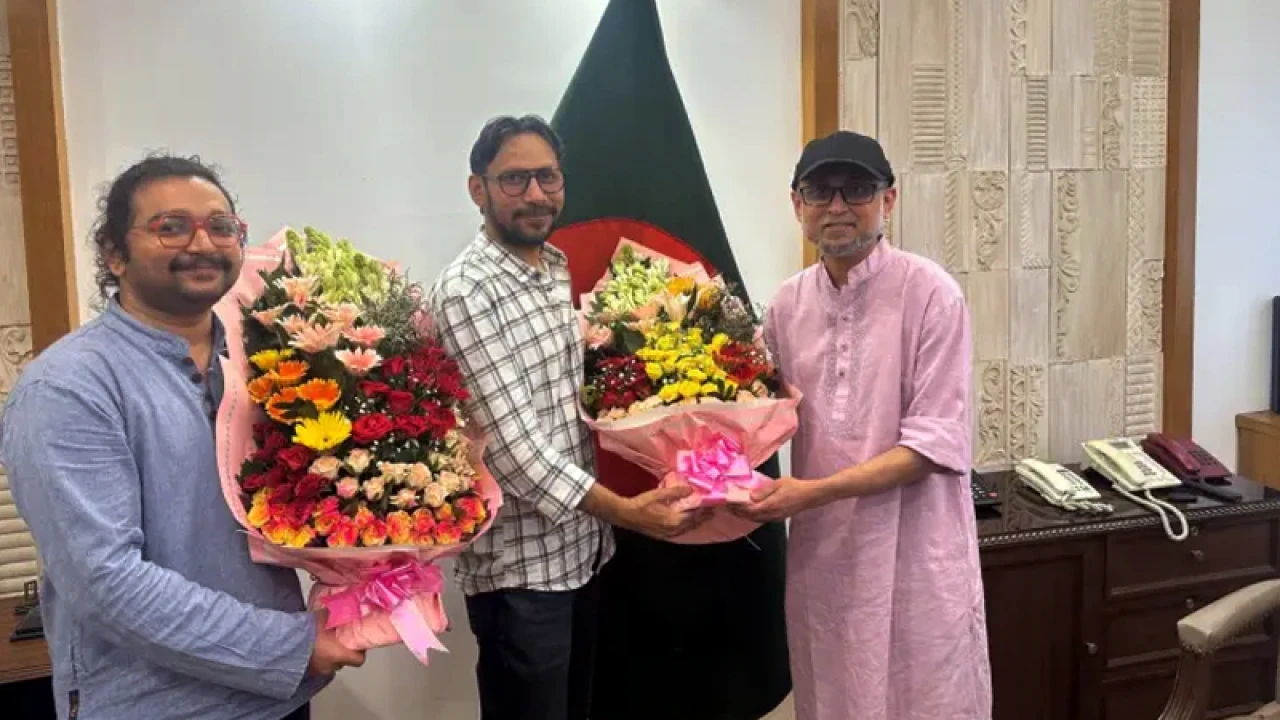 তরুণ নির্মাতার আন্তর্জাতিক সাফল্যে সংস্কৃতি উপদেষ্টার শুভকামনা