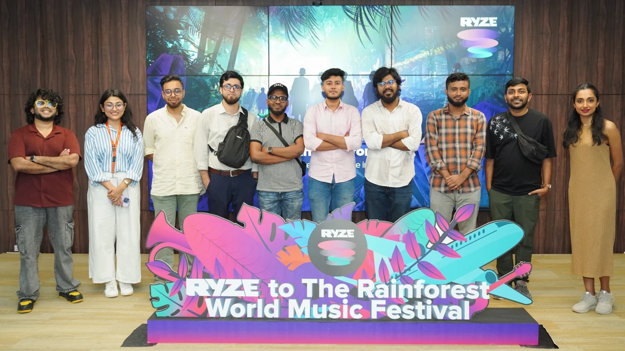 মালয়েশিয়ায় রেইনফরেস্ট ওয়ার্ল্ড মিউজিক ফেস্টিভ্যালে যাচ্ছেন রাইজ ক্যাম্পেইনের বিজয়ীরা